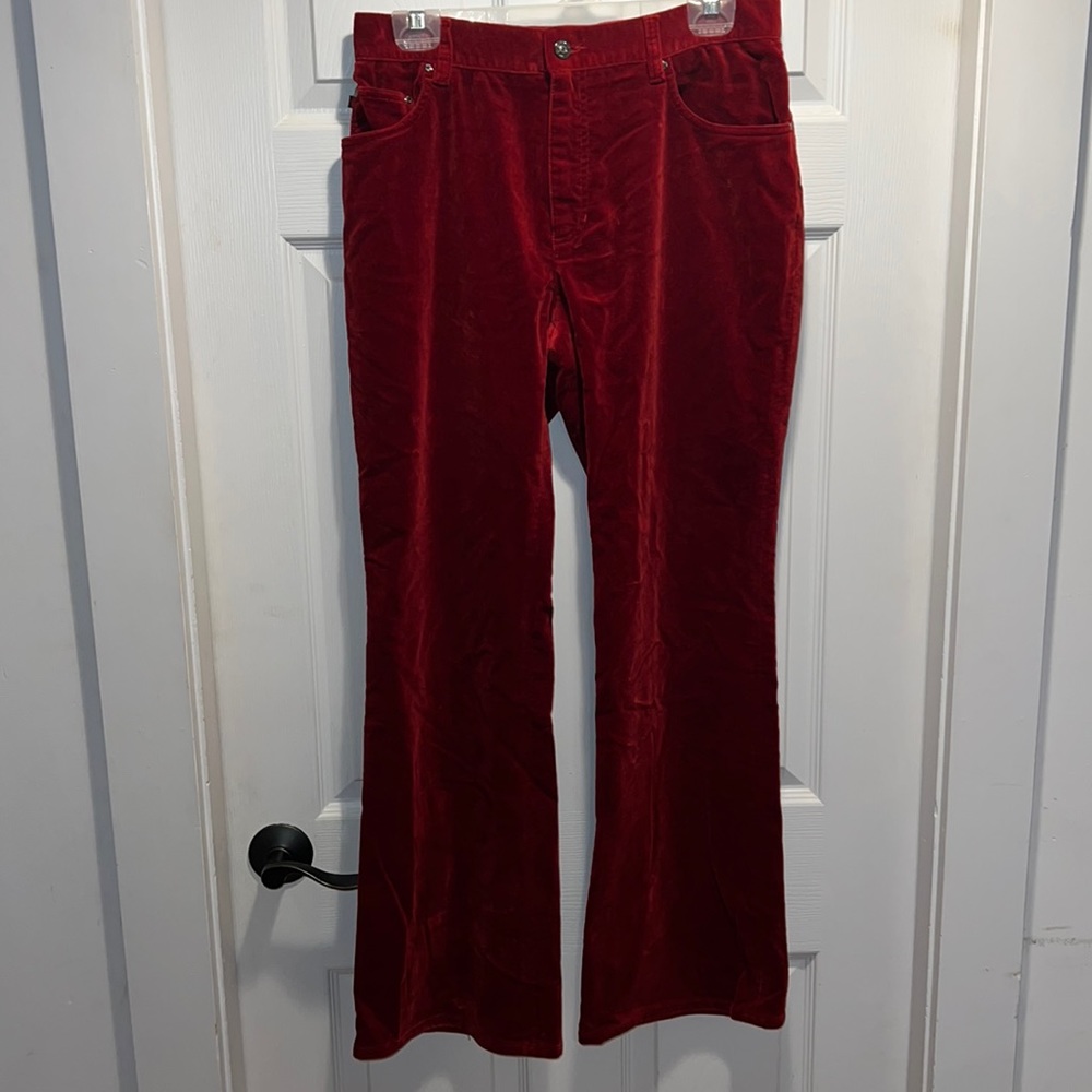 Red Velvet Ralph Lauren Pants